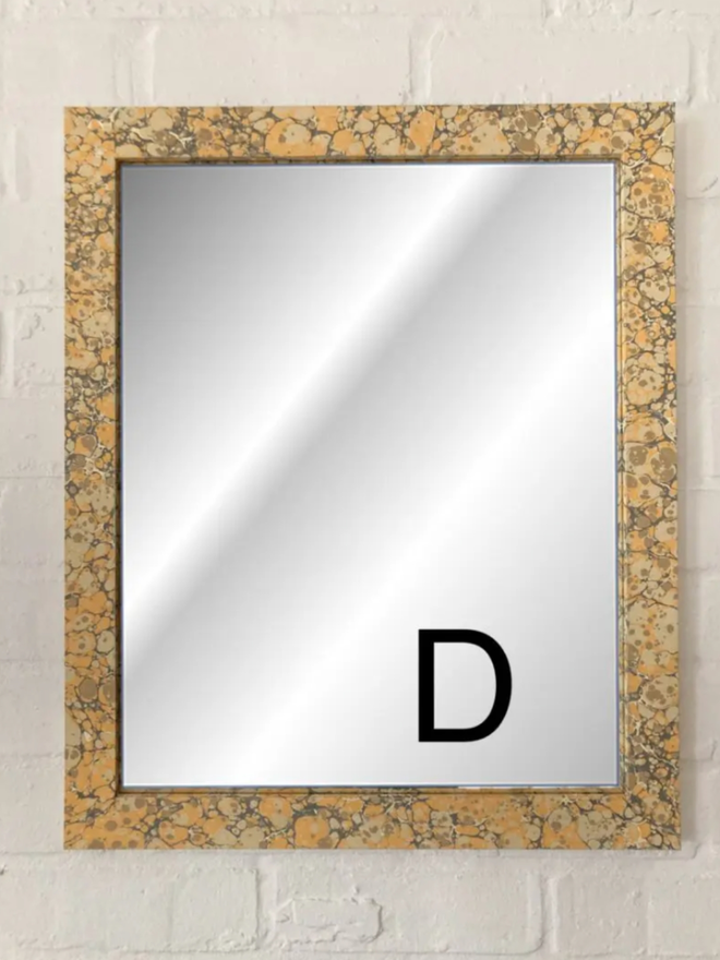 Large Mirror. A large mirror in D