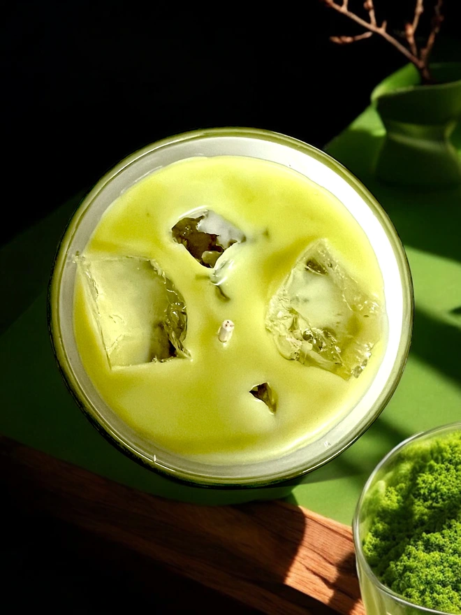 Iced Matcha Latte Candle