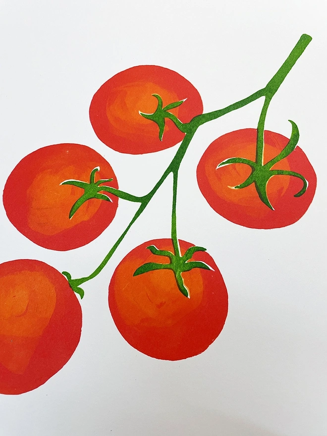 Tomatoes Screenprint