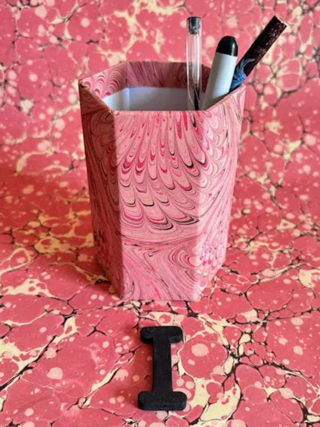 Pen Pot. A pen pot in I