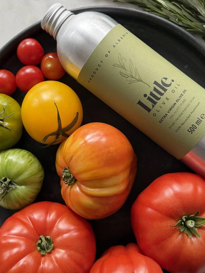 kalinjot and colourful tomatoes