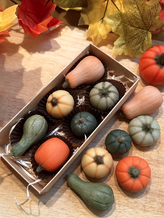 Marzipan Pumpkins & Squashes