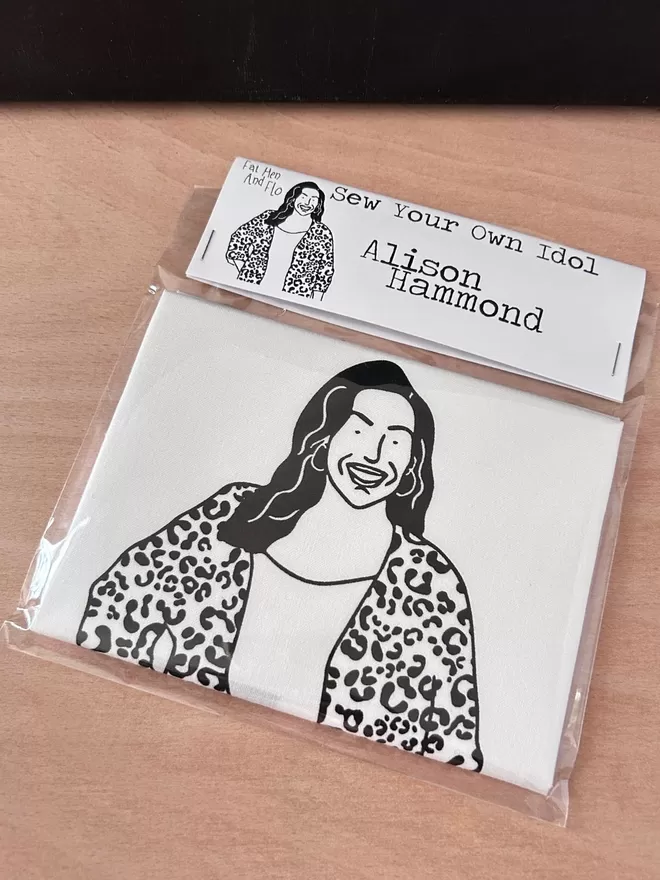 Alison Hammond sew your own icon doll kit