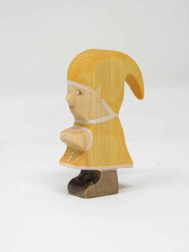 Christmas elf wooden toy