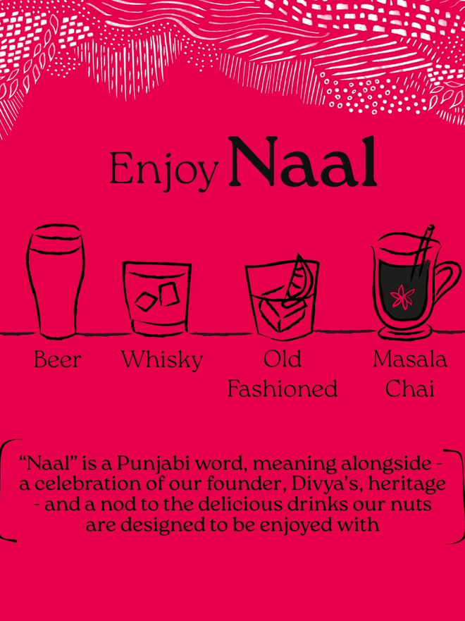 Masala Cashews & Almonds (swt of 6) - suggestions for drink accompaniments 