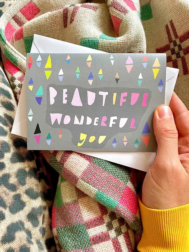 Beautiful wonderful you card