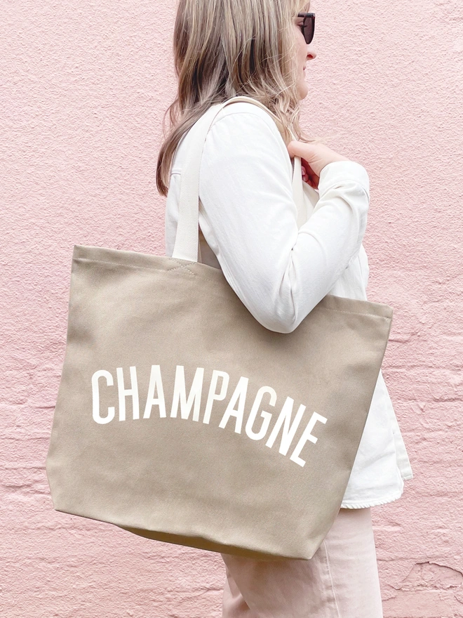 'Champagne' Tote Bag