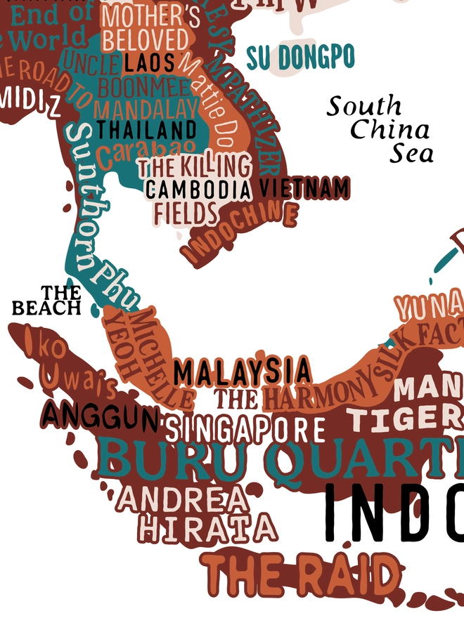 Culture Map Detail: South East Asia