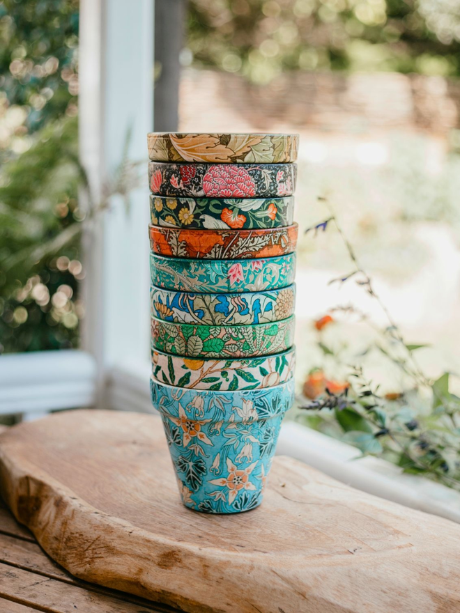 Stack of Potily Plant pots