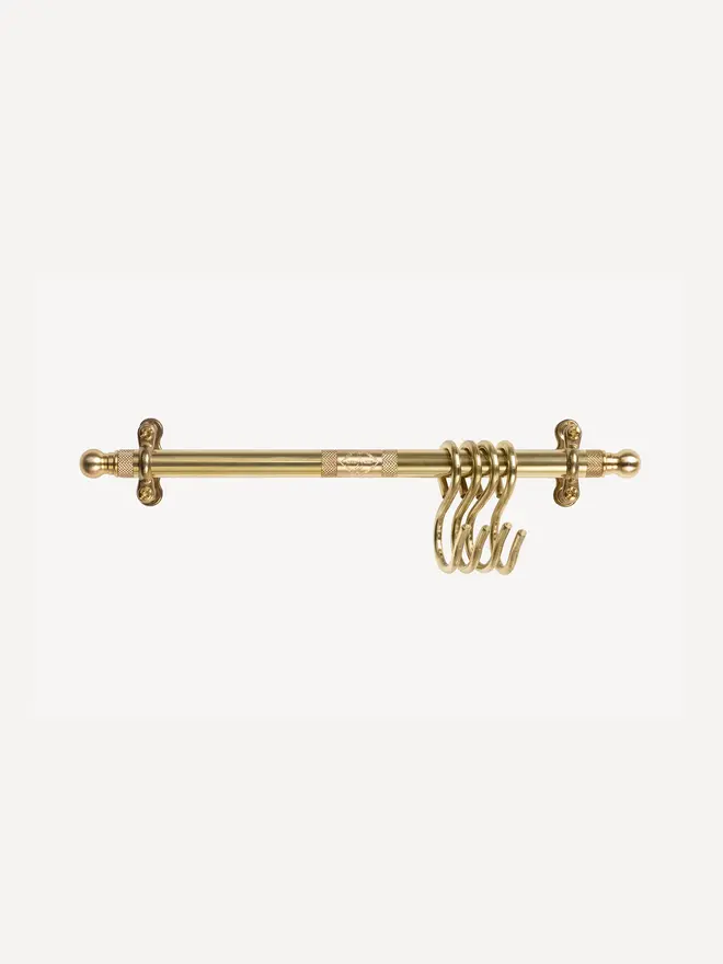 The Brass  Hanging Rail - Luxe Version