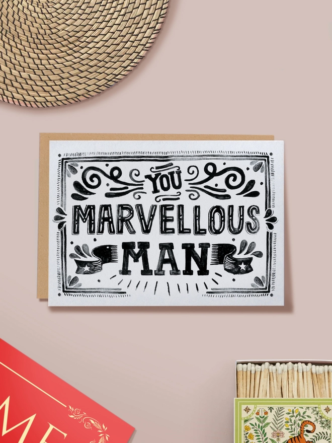 Marvellous man card image 2