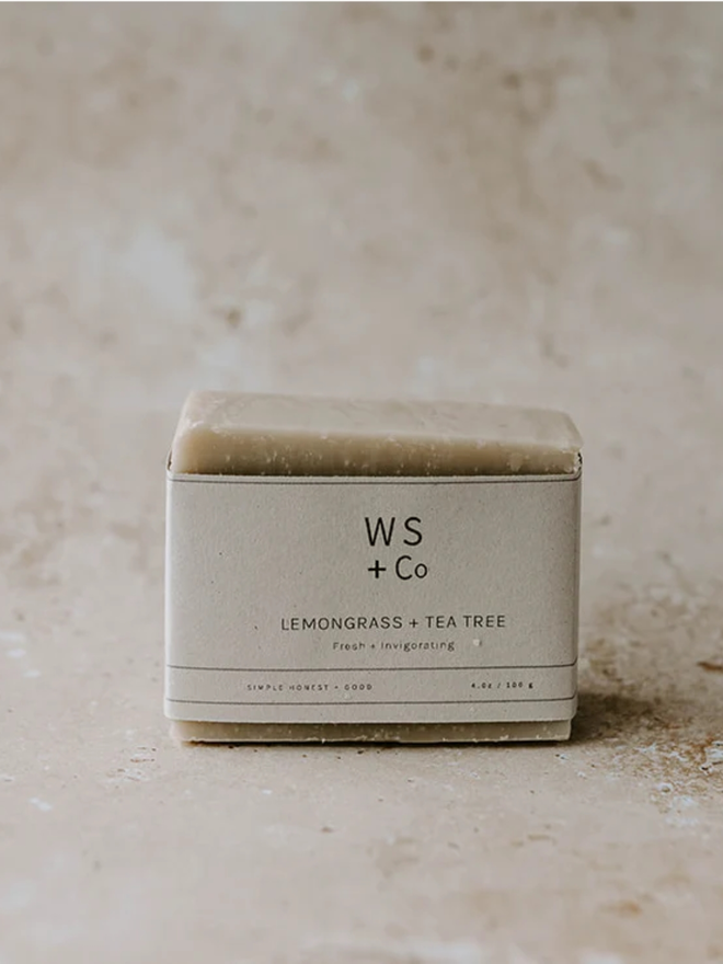 lemongrass teatree wild sage soap bar