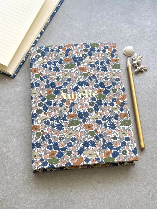 Liberty Poppy Forest undercover notebook