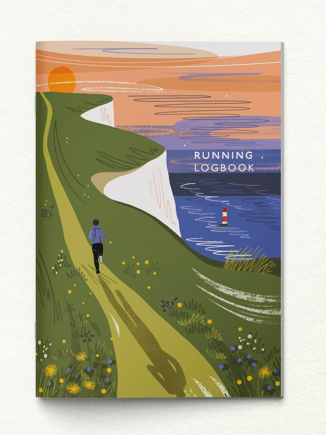 running logbook, running journal, fitness logbook, workout tracker, runner gift, fitness gift, outdoor gift, running notebook, exercise journal, gift for runners, eco friendly stationery, sustainable notebook, sports journal