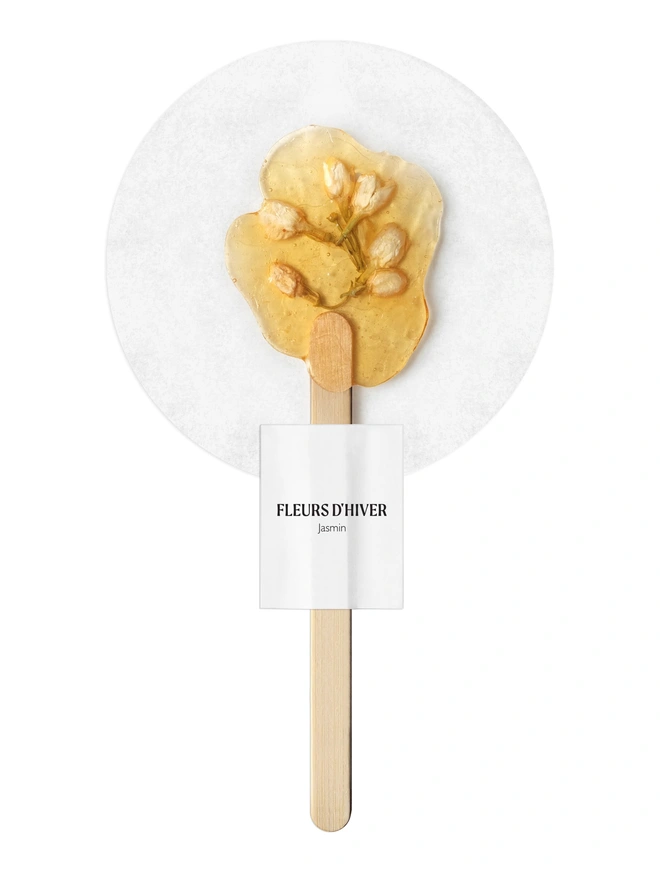 Fleurs-d-hiver-jasmin tea on a stick