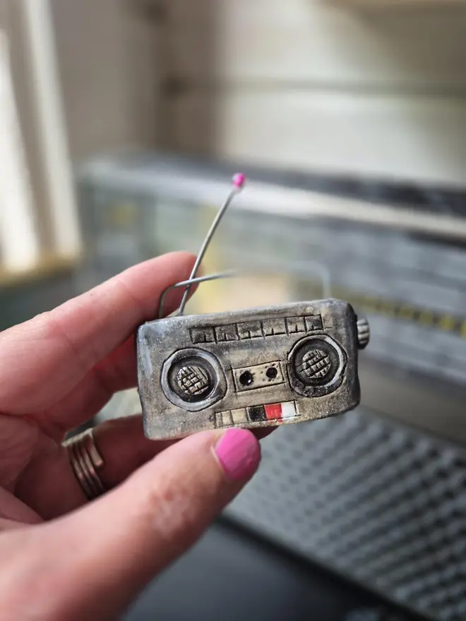 Mini Retro Cassett Player