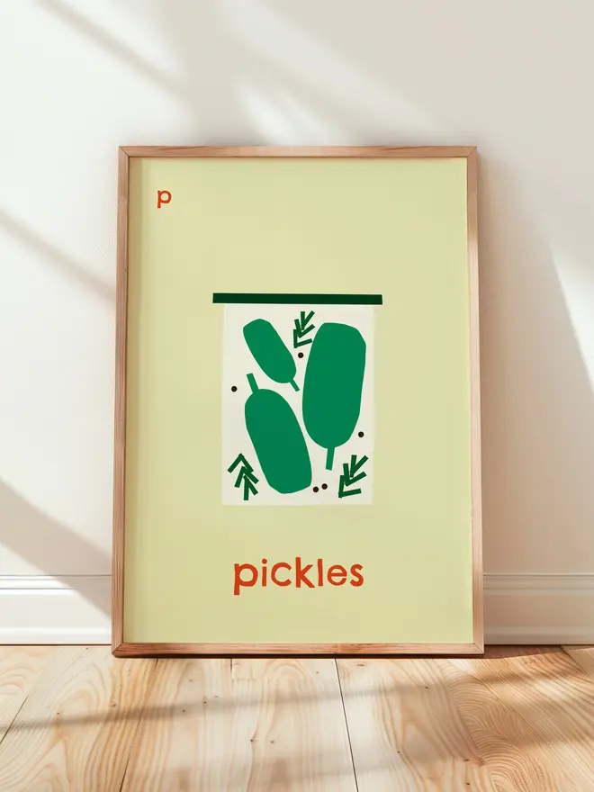 'Pickles' Print