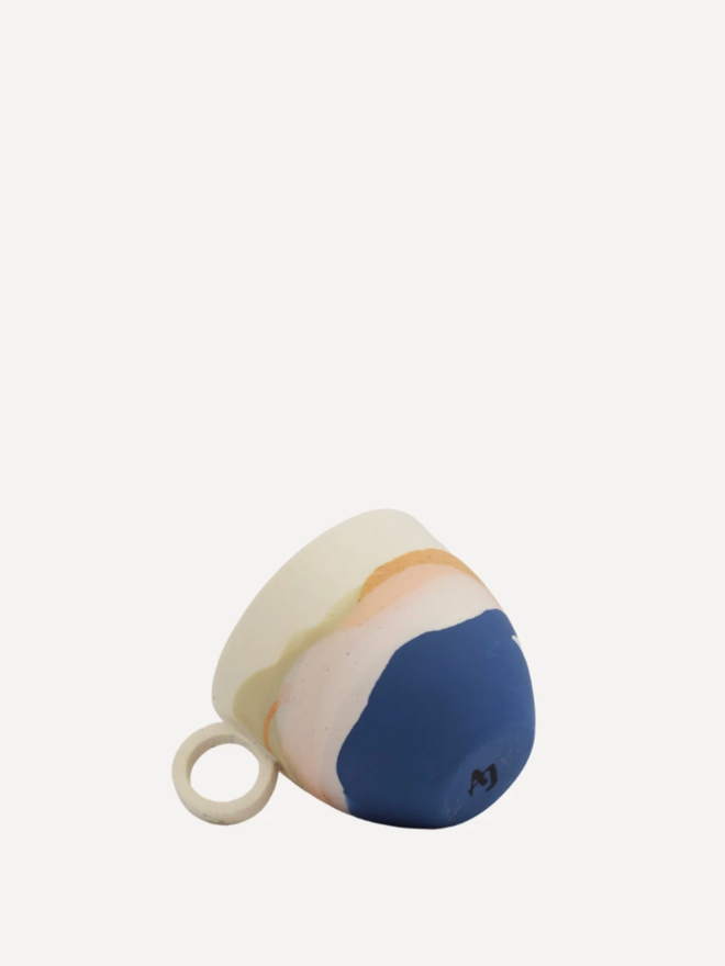Shore Dreamlands Espresso Cup. A cup from the Shore Dreamlands collection, showing typical decoration.