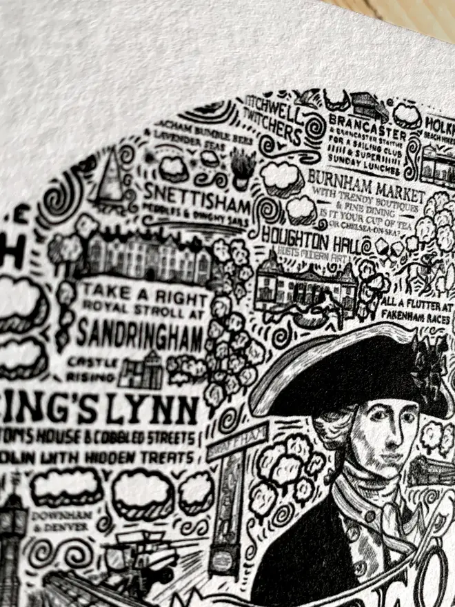 Norfolk greetings card