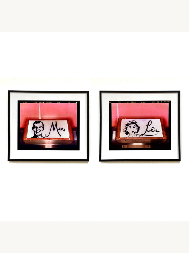 Ladies and Men Framed in Black