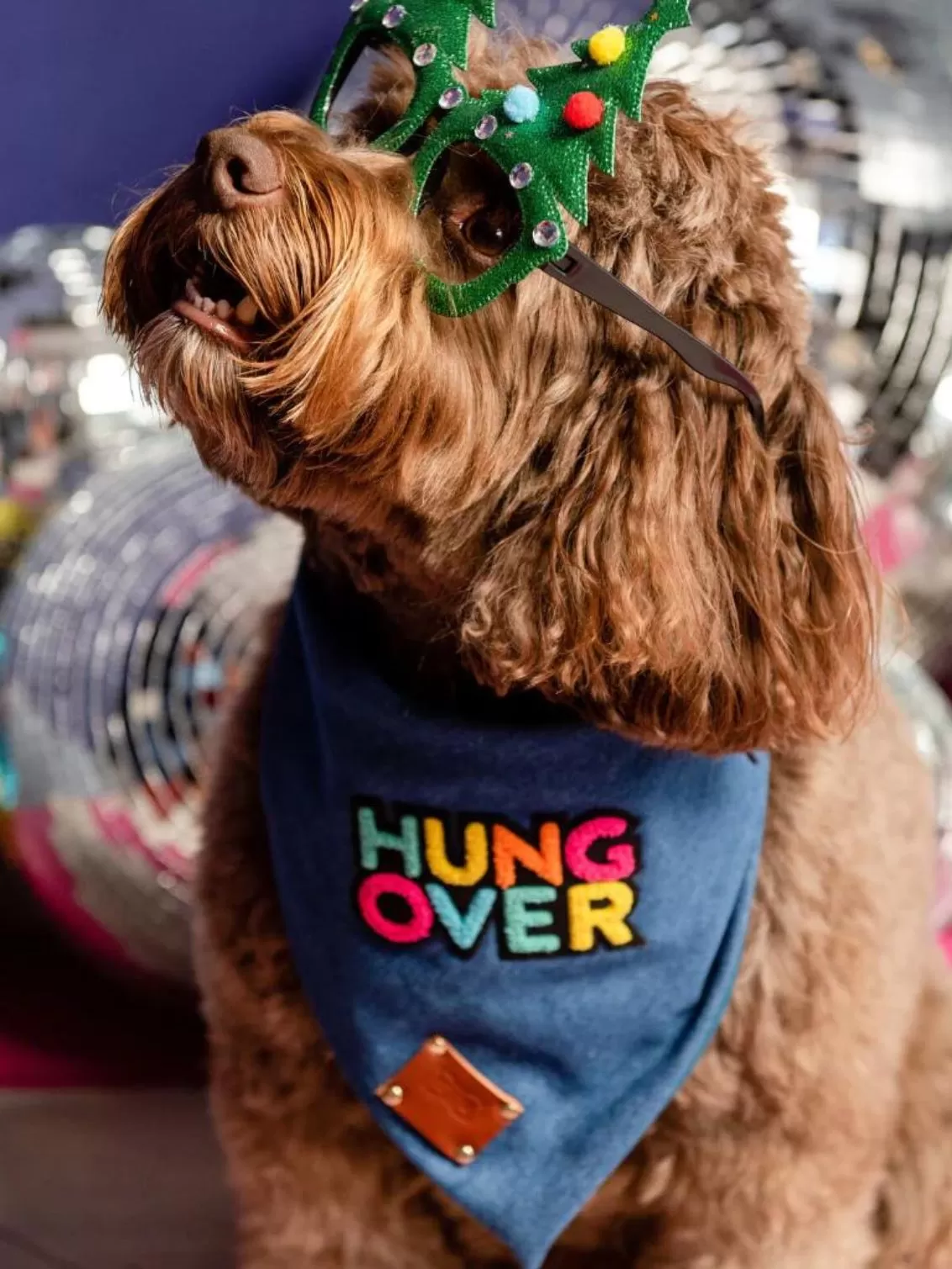 Hungover Dog Bandana Neckerchief