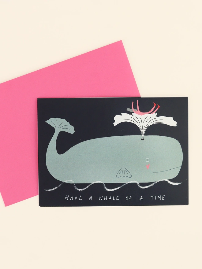 'Have a Whale of a Time' Card