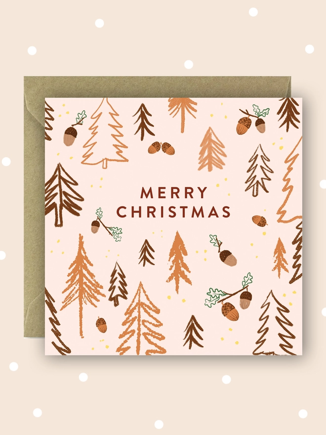 Acorns Christmas Card