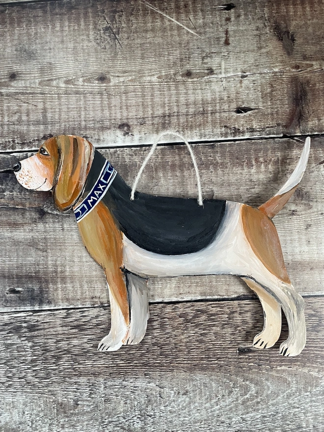 Large Beagle Portrait Keepsake