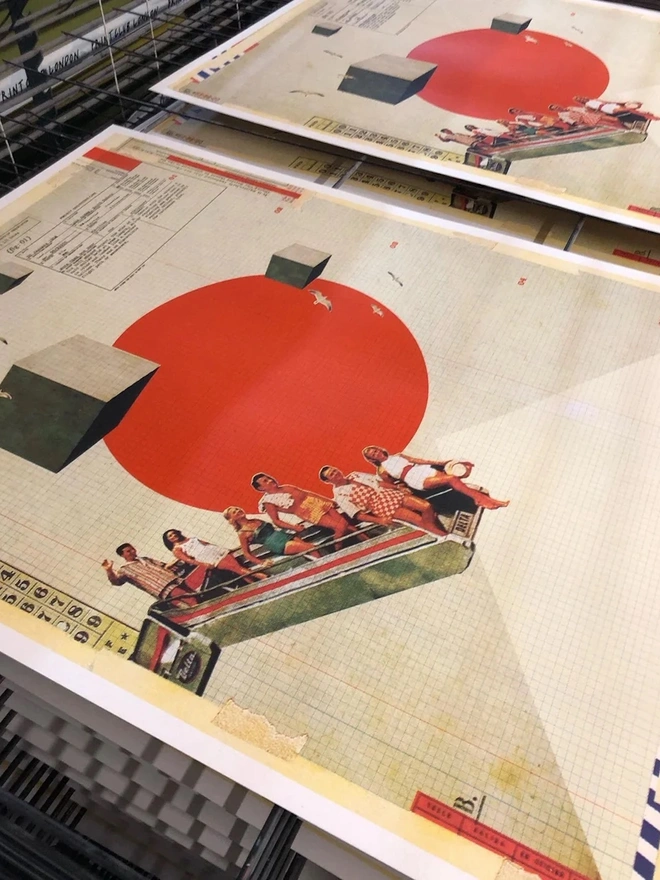 The Arrival Second Edition Screenprint