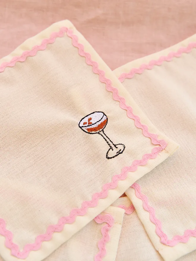 Cocktail Cocktail Napkins (Set Of 4)