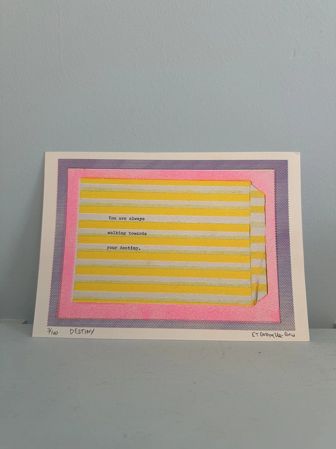 art wall print, destiny