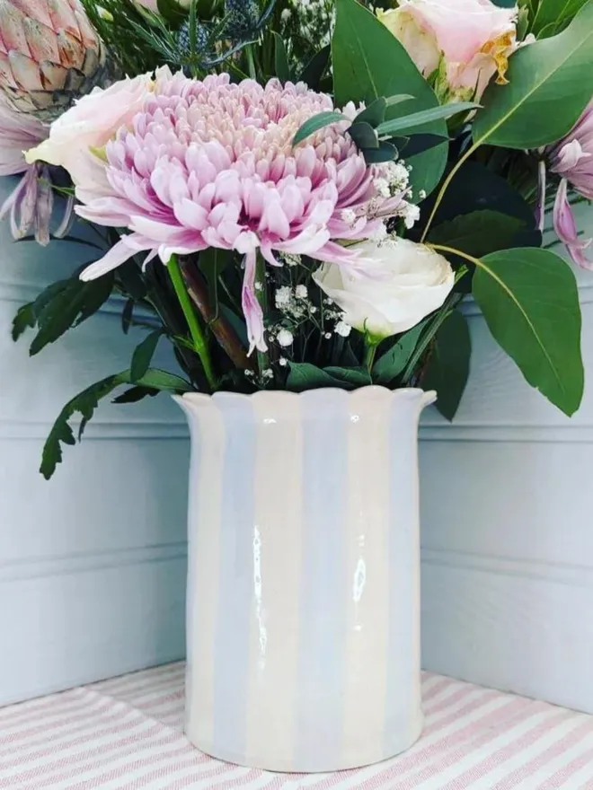 Extra large daisy vase