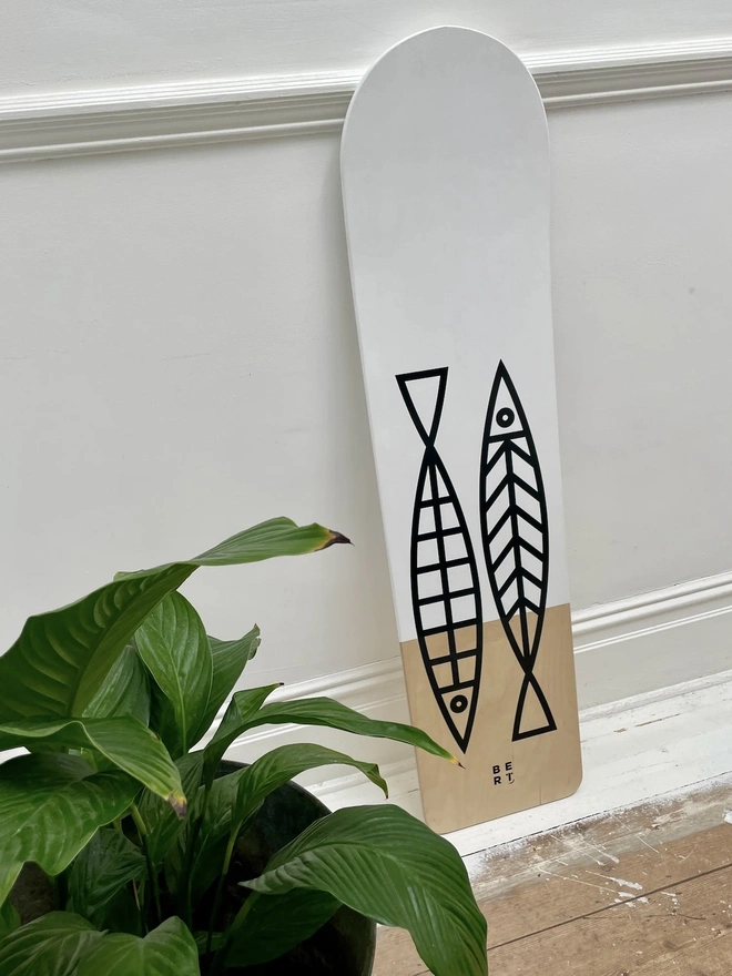 Limited Edition Fine Fish White Bellyboard