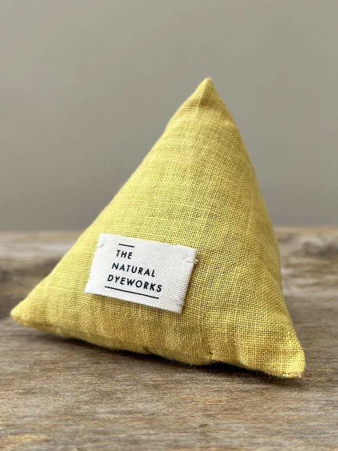 Rudbeckia Linen Lavender Bag