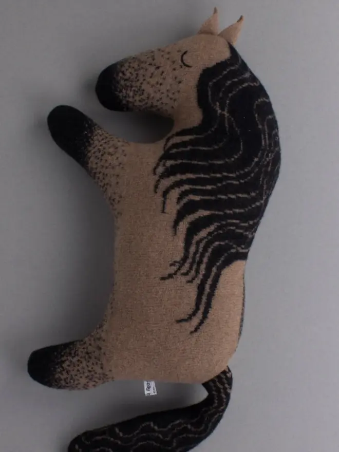 dun horse plush