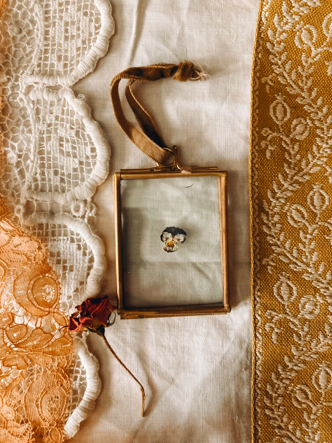 Viola Framed Keepsake 