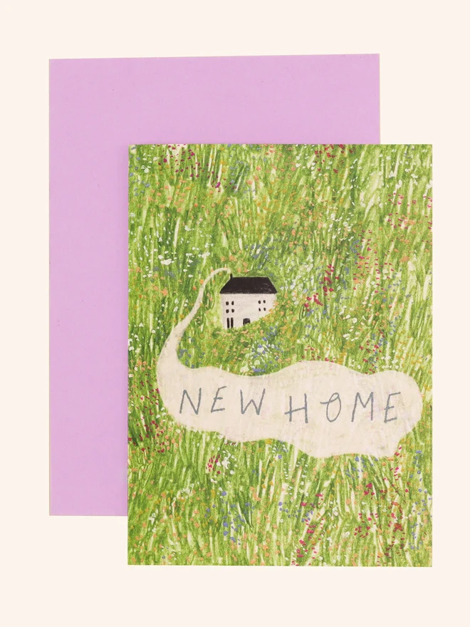 'New Home' Greeting Card