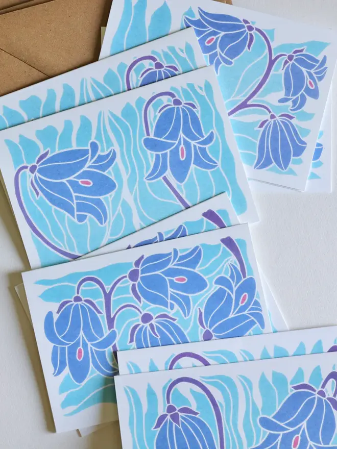 bluebell notecard set