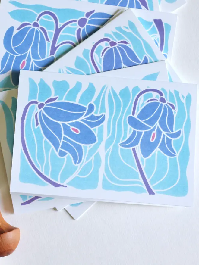 bluebell notecard set