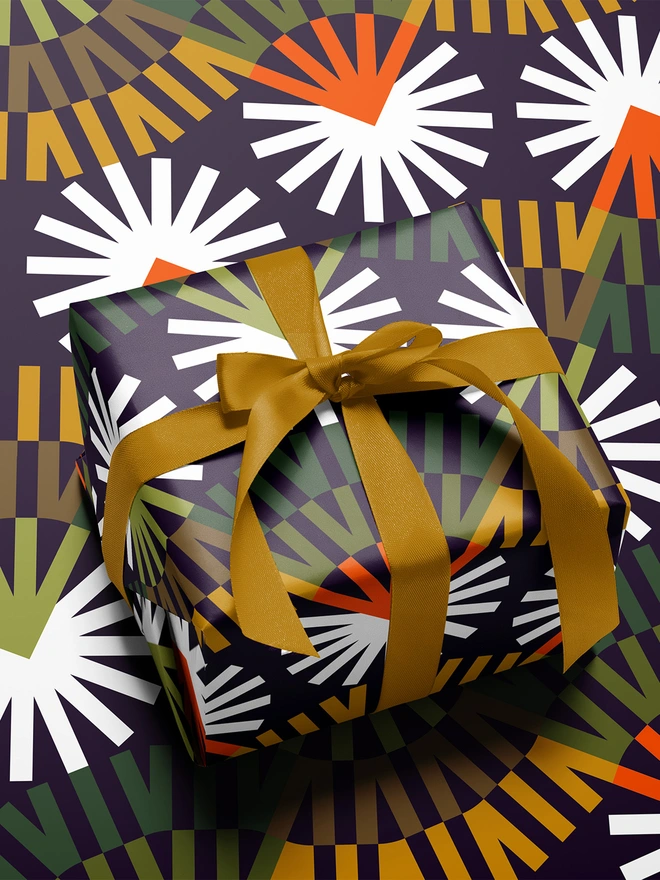 Storigraphic 70s Christmas Wrapping Paper