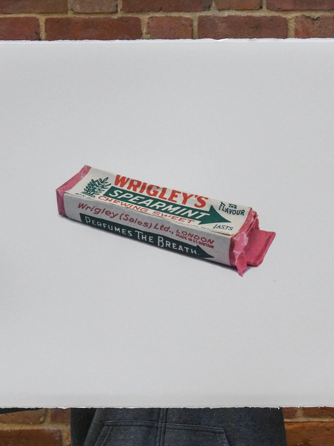 Wrigley's Spearmint Print 