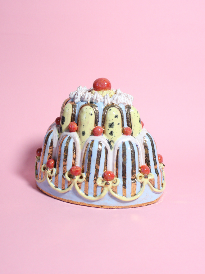 Sugar Plum Fairy Ceramic Cake Sculpture