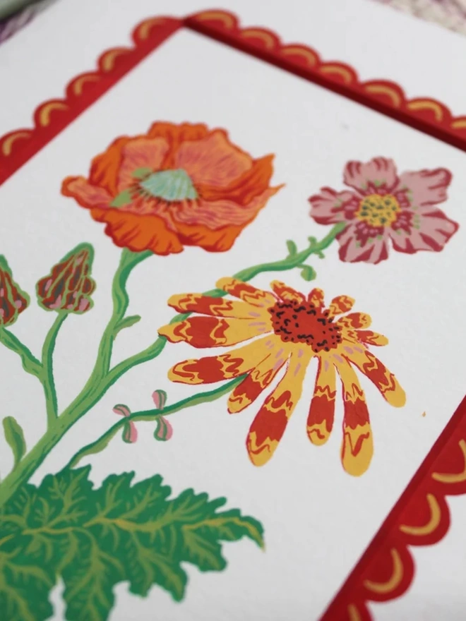 Garden Wildflowers Print 