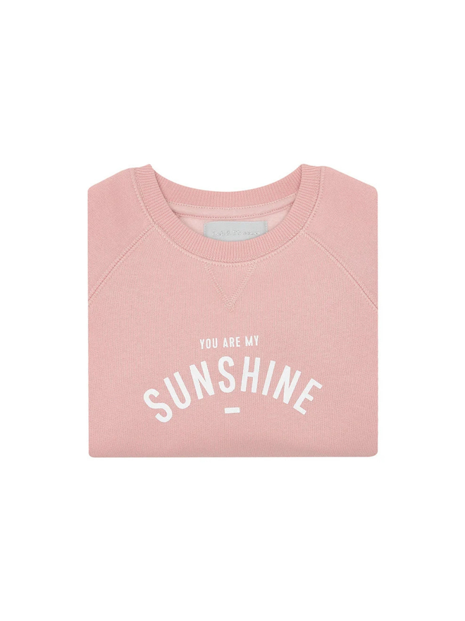 pink you are my sunshine sweatshirt