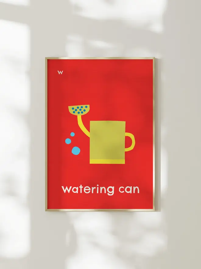 'Watering Can' Print