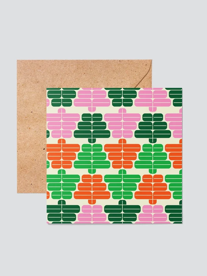 Storigraphic Christmas Tree Card
