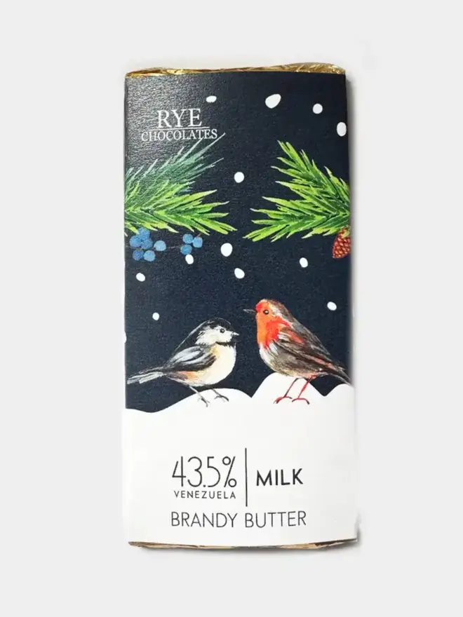 Brandy Butter Chocolate Bar - Rye Chocolates