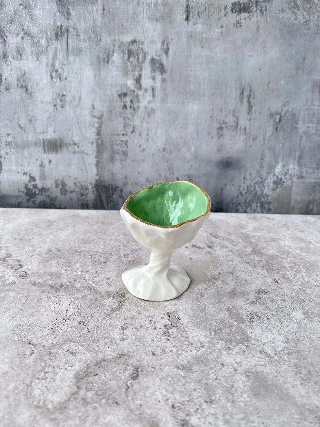 Quirky Egg Cup Apple Green