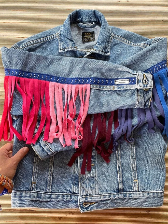 Upcycled Vintage Denim Jacket