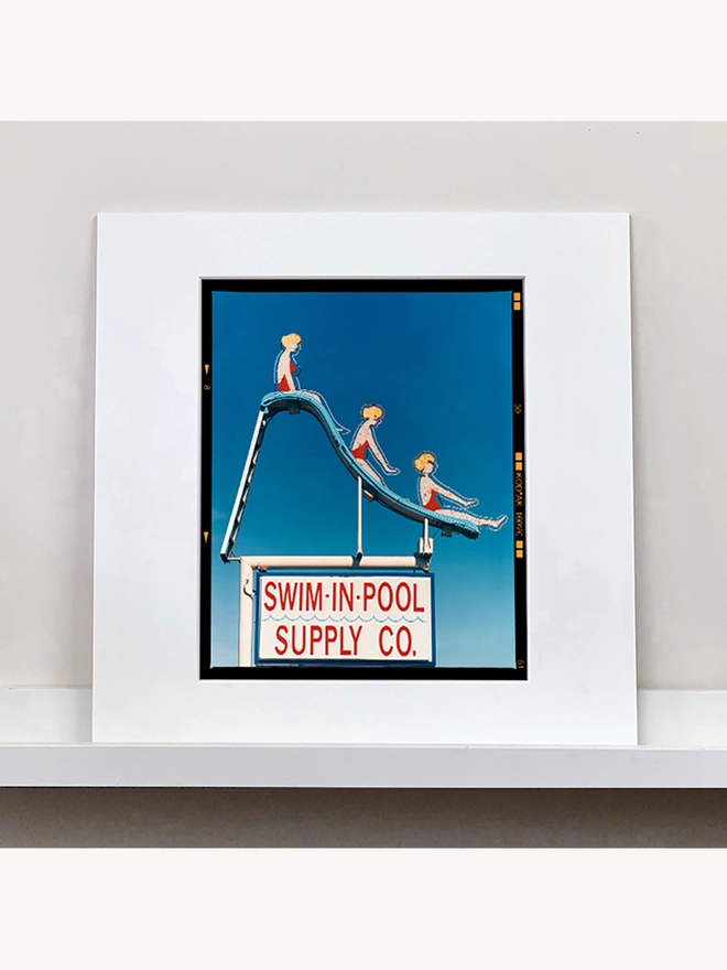 Swim-in-Pool Supply Co Mounted Print